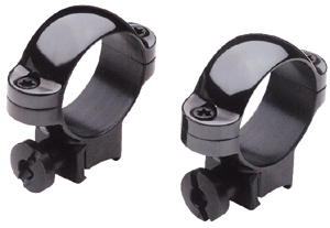 Burris RINGS 3/8" Dovetail 1" Medium STEEL GLOSS