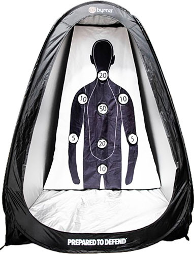 Byrna Technologies Full-size Target TENT POP OPEN Design 66"X42"X42"