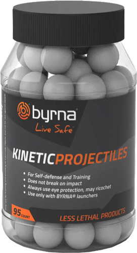Byrna Technologies Kinetic Projectiles 95 COUNT TUB .68 CAL