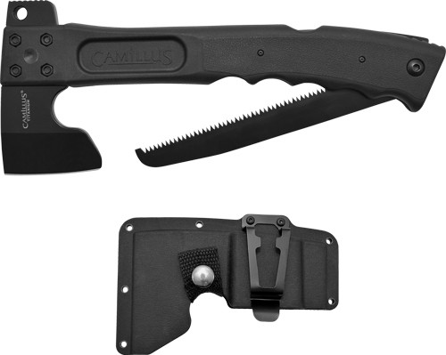 Camillus Camtrax 3-IN-1 Hatchet 7" Lockback Foldng SAW