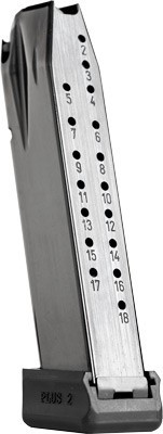 Canik TP9 Magazine Accessory-magazines for Centerfire Pistol - 9mm LUGER (9X19,9mm PARABELUM), 20-Round