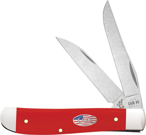 Case Knives Knives American Workman Red Snythetic MINI Trapper