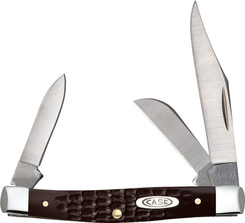 Case Knives Knives Jigged BROWN Synthetic Small Stockman