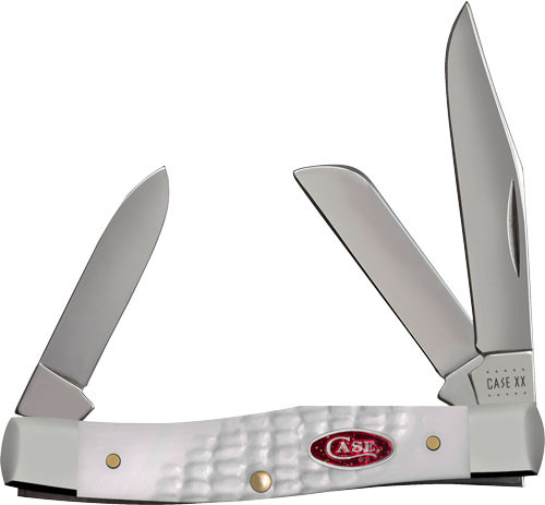 Case Knives Knives WHITE Synthetic Sparxx Standard JIG Medium Stockman