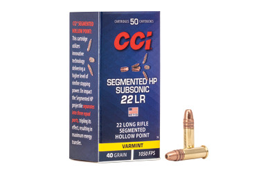 Cci 22LR 40GR SHP Sub-sonic 50/5000