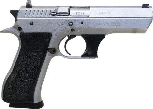 Century Arms USED IMI Jericho 941F Chrome Isareli Police Marked GOOD