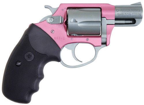 Charter Arms Pink Southpaw Revolver - 38 Special, 2.0"