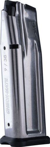 Check Mate Industries Checkmate Magazine 2011 Compatible 9mm Stainless Steel 19RD 126mm