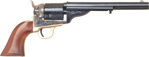 Cimarron 1872 OPEN TOP NAVY 44SPL 7.5" Fixed Sights Cc/blued Walnut