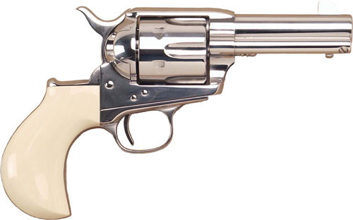 Cimarron DOC Holliday 45LC Fixed Sights 3.5" S/S Tru-ivory