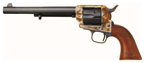 Cimarron U.S. Cavalry 45LC Fixed Sights 7.5" Cc/blued Walnut