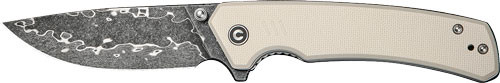 Civivi KNIFE MERIT 3.28" IVORY G10/damascus LINER LOCK!