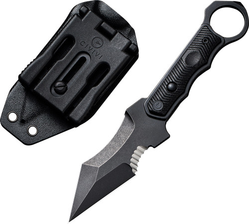 Civivi KNIFE Orthrus 3.76" BLACK G-10/black Stonewash