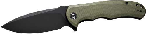 Civivi KNIFE Praxis 3.75" Olive Drab GREEN G10/black Stonewashed!