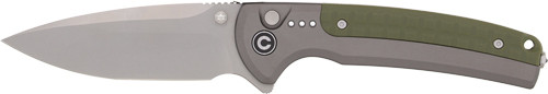 Civivi KNIFE Sentinel Strike II 3.7" GRAY Aluminum/STONEWASH!