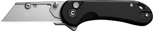 Civivi Utility KNIFE Elementum 2.26" BLACK W/3 EB CLAM PACK