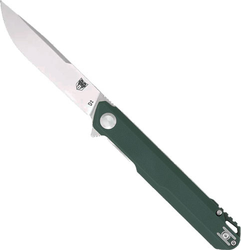Cobratec Knives Monarch 3.5" Folder GREEN D2 STEEL W/CLIP