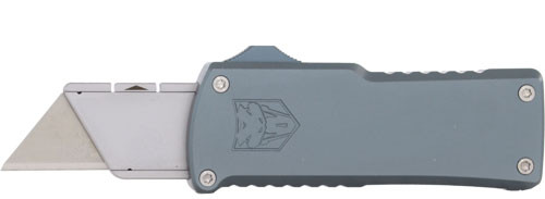 Cobratec Knives OTF Utility KNIFE GRAY 5.1" OAL Length