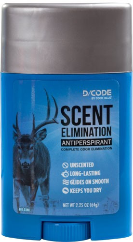 Code Blue D-CODE Antiperspirant STICK 2.25 Ounces
