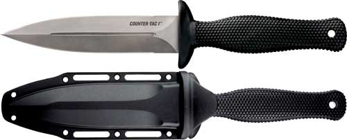 Cold Steel STEEL Counter Tactical I 5" Boot/belt KNIFE SPEAR POINT
