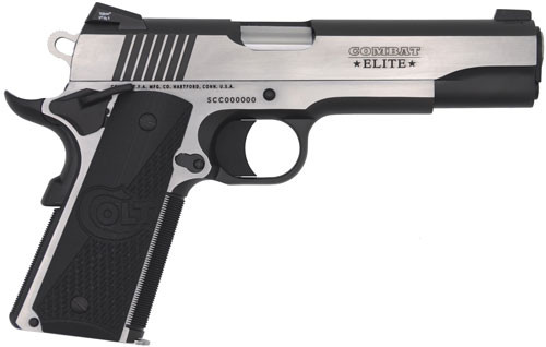 Colt Combat Elite Commander Semi-Automatic Pistol - 45 ACP, 4.25"