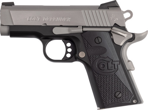 Colt Defender Semi-Automatic Pistol - 45 ACP, 3.0"