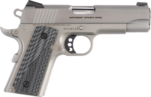 Colt Lightweight Officers Model Semi-Automatic Pistol - 45 ACP, 4.25"