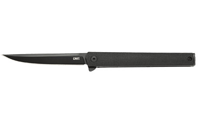 Columbia River Knife & Tool CEO Flipper Blackout 3.35" PLN EDGE