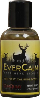 Conquest Scents DEER LURE EVER CALM DEER HERD 2FL OZ. Bottle
