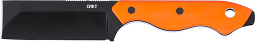 Crkt Knives RAZEL 2.97" D2 Chisel BLADE Orange WITH Sheath
