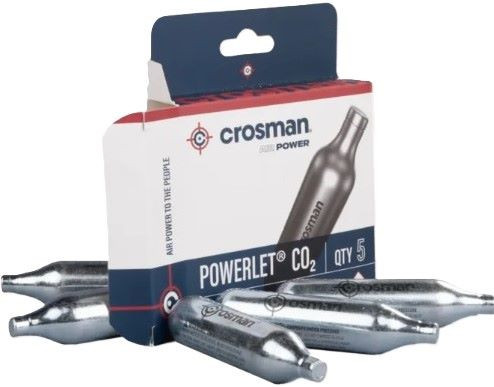 Crosman CO2 Powerlet Cartridge 12G 5CT