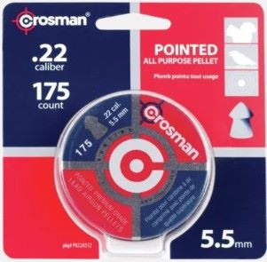 Crosman Pellets 22 Pointed 14.3GR 175CT