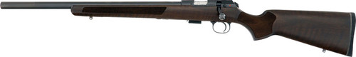 Cz Usa 457 American Varmint Left Hand 22LR 21" HB Walnut Stock 5RD