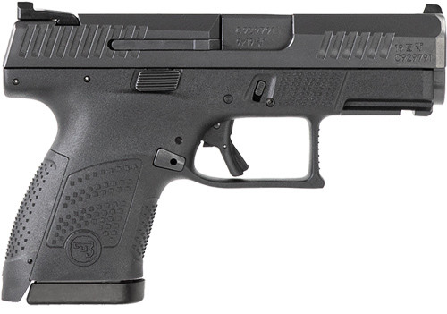 Cz Usa P-10 S 9mm Fixed Sights 12RD BLACK Polymer FRAME