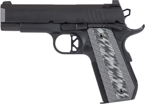 Dan Wesson Wesson ECP 45ACP 4" Fixed Sights BLACK DUTY Finish 8RD Magazine