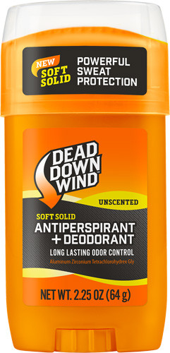 Dead Down Wind DDW Antiperspirant Deoderant SOFT SOLID STICK 2.25OZ
