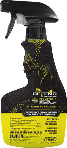Dead Down Wind DDW Defend Permethrin 12OZ Clothing SPRAY
