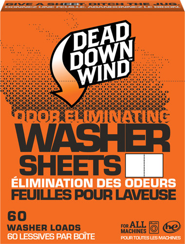 Dead Down Wind DDW Laundry Detergent Sheets Orange 60CT