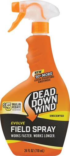 Dead Down Wind DDW SCENT Elimination SPRAY 50% Formula 24FL OZ