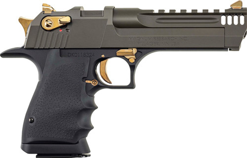 Desert Eagle EAGLE L5 Series 50AE 5" BLACK & GREEN Cerakote<