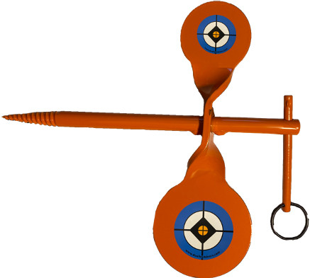 Do All Traps STEEL Target Double TREE Spinner .22