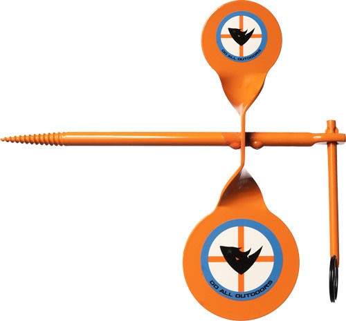 Do All Traps STEEL Target Double TREE Spinner Airgun