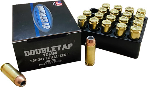 Doubletap 10mm 230GR JHP Equalizer 20RD 50BX/Case