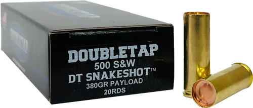 Doubletap 500 S&W SNAKE SHOT 20RD 25BX/Case