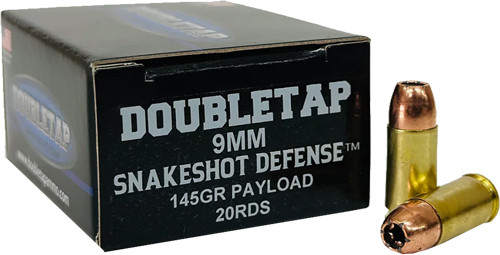 Doubletap 9mm SNAKE SHOT 20RD 50BX/Case