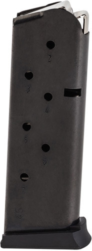 E-lander Magazines Magazine 1911 Officer 45ACP 7RD STEEL
