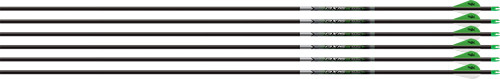 Easton AXIS 5mm 300 With Halfout 6-PACK With 2" Blazer VANES