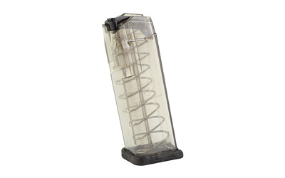 Elite Tactical Systems Group ETS Magazine FOR Glock 19/26 9mm 10RD CLR