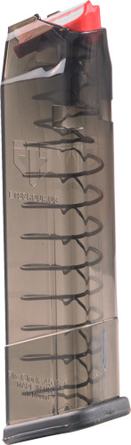 Elite Tactical Systems Group ETS Magazine FOR GLOCK 45ACP 13RD CRBN SMOKE FITS 21/30/41