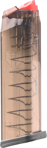 Elite Tactical Systems Group ETS Magazine H&K VP9 9mm 17RD Standard Carbon SMOKE